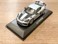 新品 1/43 ポルシェ純正 ミニチャンプス ポルシェ ケイマンGT4RS 青銀のサムネイル