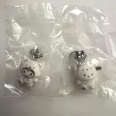 めじるしアクセサリー サンリオキャラクターズ ふわふわスノー　　　2種セット