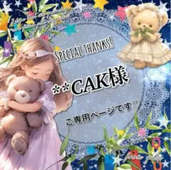 ◎**CAK様ご専用ページ❷です◎