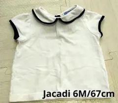 【美品】Jacadi 襟付きTシャツ 6M/67cm 60cm 70cmのサムネイル