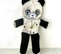 新品　ナタリーレテ　ダイカット クロック　パンダ