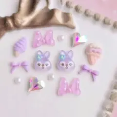 ステラルー ネイルパーツ セット ウィッシュコア ディズニー レジン デコパーツのサムネイル