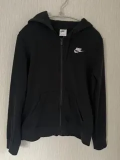 NIKE ブラック ジップアップパーカー M 裏起毛