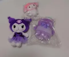 サンリオ一番くじ/サンリオ当りくじ マイメロディ/バク/クロミのぬいぐるみ