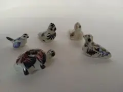 新品　置物　ミニ　トナラ焼　5点セットのみ　スレも汚れも有りません