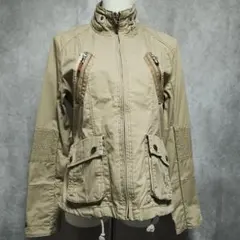 AVIREX ベージュ ミリタリージャケット 【小傷あり】