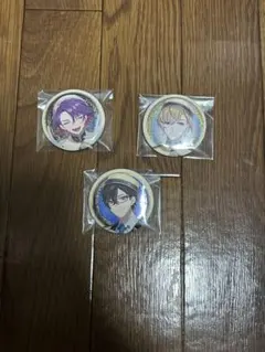 にじさんじ　渡会雲雀　四季凪アキラ　風楽湊斗　缶バッジビスケット