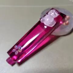 シーリングスタンプハンドル（ピンク•ネコ）