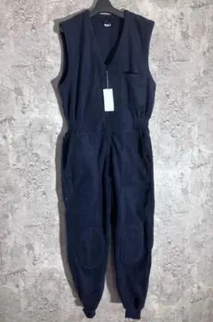 WINTER WEAR フリース オーバーオール　つなぎ　ニットインナー　防寒