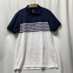 UNIQLO ドライEXカノコポロシャツ ボーダー Mサイズ
