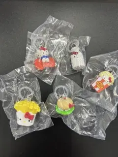 ハローキティ アメリカンデザインめじるしアクセサリー　コンプリートセット