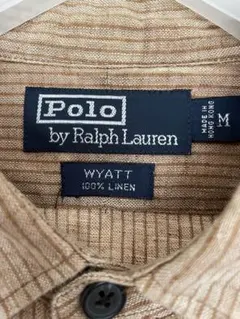 美品　Polo Ralph Lauren リネンシャツ　ポロ　ラルフローレン