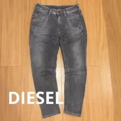 DIESEL ディーゼル のジョグジーンズ（ブラックデニム）