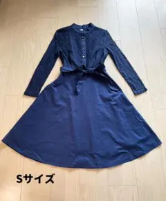 LACE LADIES レース切り替えワンピース