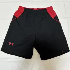 UNDER ARMOUR メンズ ショートパンツ MDサイズ ブラック レッドのサムネイル