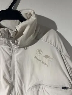 PUMA BMW Motorsport ホワイト中綿ジャケット