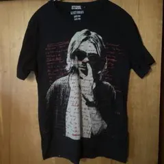 HG. Kurt Cobain フォトプリント Tシャツ ブラック Sサイズ - メルカリ