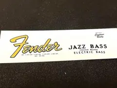 Fender JAZZ BASS 1966 水転写デカール スパロゴ補修用のサムネイル