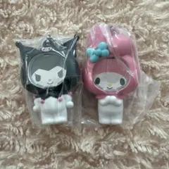 サンリオ　フォトフレームマスコット　ガシャポン　クロミ　マイメロディー