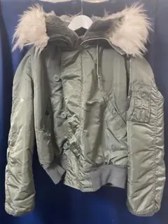 極美品80s ALPHA N2B USA製 旧タグ 3本タグ フライトジャケット