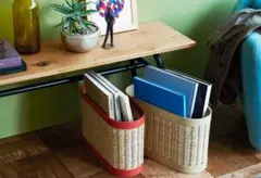 idee GARNITURE BASKET S Red イデー　バスケット