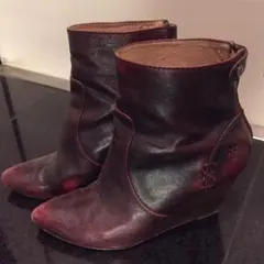 FRYE フライ ヒールレザーブーツ 激レア商品