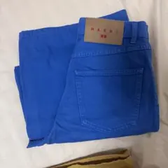 UNIQLO MARNI バギーパンツ ジーンズ ブルーのサムネイル