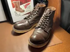 渡*蟹様 レッドウィング 8160 ガラスレザー 犬タグ アイリッシュセッター 2026年最新】レッドウィング 8160の人気アイテム - メルカリ