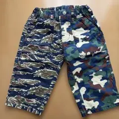 ED.KIDS 迷彩 ハーフパンツ 120cm