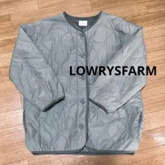 カーキ キルティングジャケット