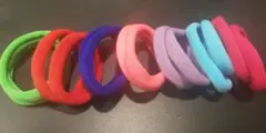カラフル太ヘアゴム《14個セット》