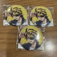 東京リベンジャーズ 江の島ミッション グリッター 缶バッジ 羽宮一虎　3個