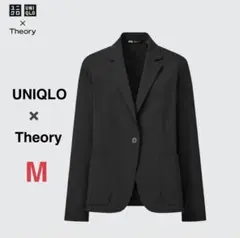 【試着のみ】ユニクロ theory 感動ジャケット ブラックM
