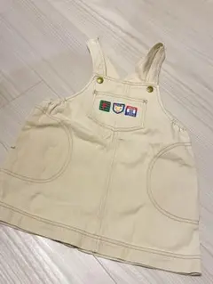 Familiar レトロ ジャンバースカート 100cm 女の子 こども服 冬服