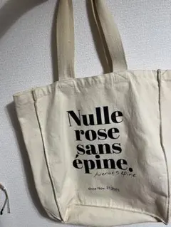 Avenue 5 epine ロゴ キャンバス トートバッグのサムネイル