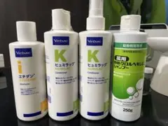 新品　エチダン　ヒュミラック　薬用　犬用シャンプー コンディショナー 4本セットのサムネイル