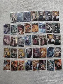 鬼滅の刃 ウエハース6 カード33種 未開封セミコンプリートセット