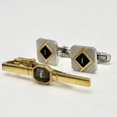 Yves Saint Laurent ネクタイピン　カフスリクス　カサンドラ