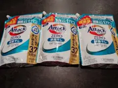【新品/送料無料】アタックZERO 部屋干し 洗濯洗剤 詰め替え 3個セットのサムネイル
