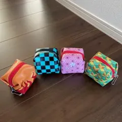 鬼滅の刃　ミニポーチ　4セット
