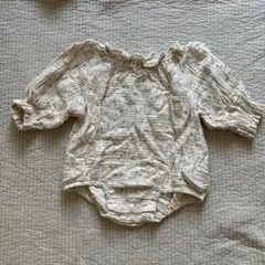 ニットロンパース トップス