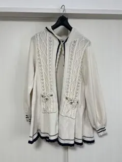 ♡axesfemme♡ ロングカーディガン 生成り