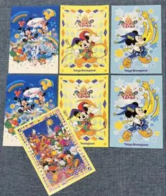 東京ディズニーランド 15周年 ポストカードセット