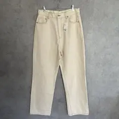新品　タグ付　未使用　アプレジュール　パンツ　デニム　ボトムス　アイボリーのサムネイル