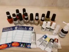 ネイリスト検定セット　まとめ売り　検定カラー　チップ&ラップ