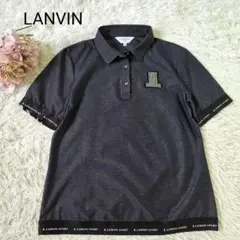 LANVIN SPORT 半袖 ポロシャツ ボーダープリントワンピース - メルカリ