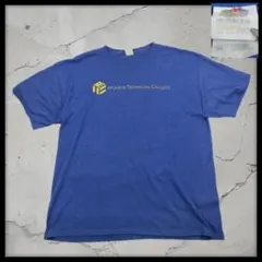 フルーツオブザルーム アトランタカレッジ Tシャツ XL ブルー 青 古着