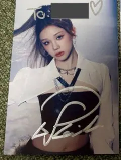 BABYMONSTER パリタ メンバー個別オフライン サイン会 直筆サイン1枚