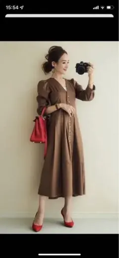 秋服！タグ付新品未使用 トレンチ風ZARA ワンピース　xs