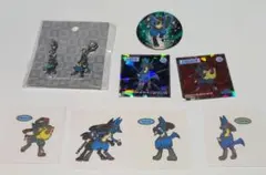 ポケモン メタルチャーム ルカリオ デコキャラシール 【ルカリオセット】